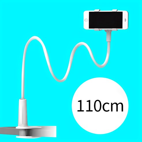 니즈웰 릴렉스뷰 스마트폰 자바라 거치대 110cm, 블랙, 1개 전화사주