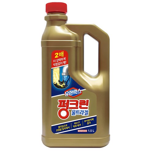 유한락스 펑크린 울트라겔, 1.5L, 1개