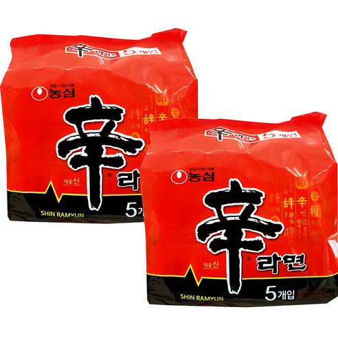 신라면 120g, 10개