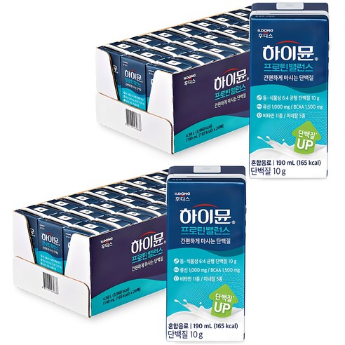 일동후디스 하이뮨 산양유 마시는 단백질 프로틴 음료, 190ml, 336개