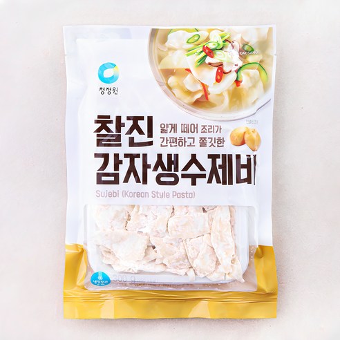 청정원 찰진 감자 생수제비, 300g, 1개