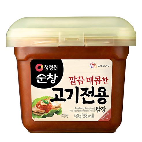 청정원순창 깔끔 매콤한 고기전용 쌈장, 450g, 1개