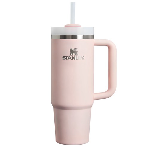 스탠리 퀜처 H2.0 플로우 스테이트 텀블러, 블룸 핑크, 887ml, 1개