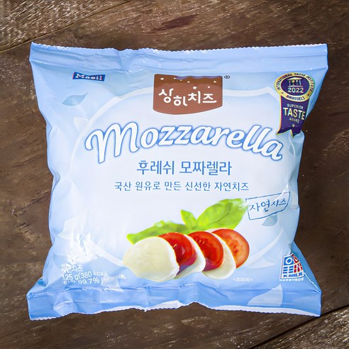 상하치즈 후레쉬 모짜렐라, 125g, 3개