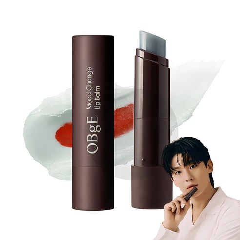 오브제 무드 체인지 립밤 3g, 블루베리, 6개