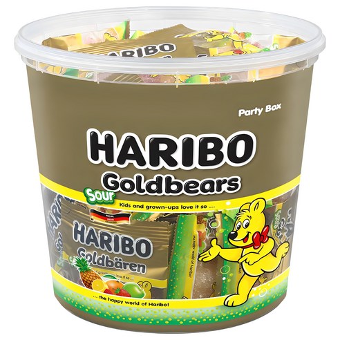 하리보 골드베어 사우어 젤리, 870g, 3개
