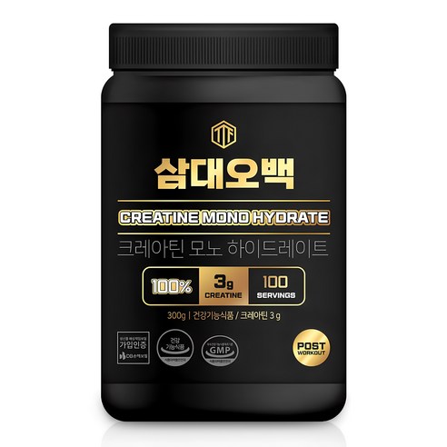 삼대오백 크레아틴 모노하이드레이트 300g – 1개 
헬스보충식품