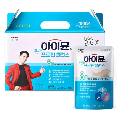 하이뮨 마시는 프로틴 밸런스, 125ml, 48개