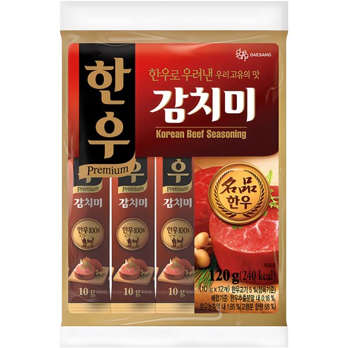 대상 한우 감치미, 120g, 1개