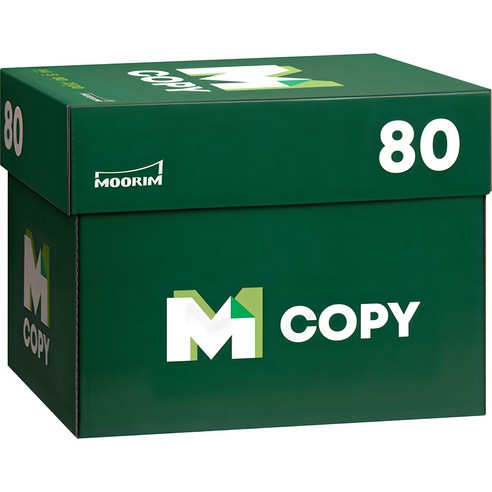 MCOPY 80gsm 복사용지, A4, 2500개