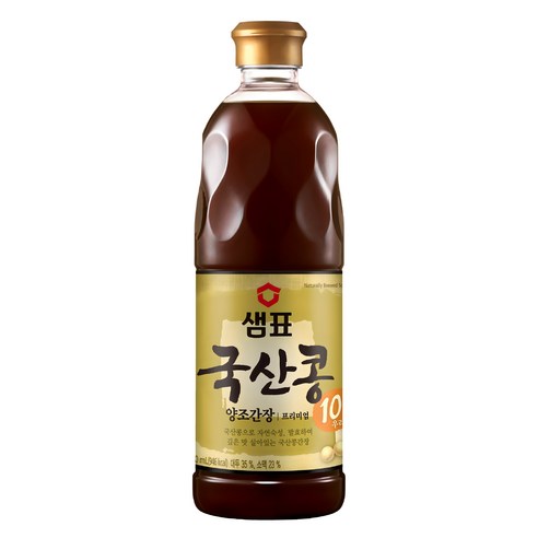 샘표 국산콩 양조간장, 860ml, 1개 
장/소스/드레싱/식초