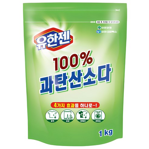 유한젠 100% 과탄산소다 2kg, 5개