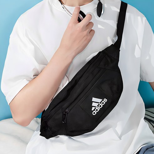 아디다스 웨이스트백 다용도 소지품보관 크로스백 데일리 슬링백 여행 미니백 보조가방 핸드폰가방 힙색 허리색