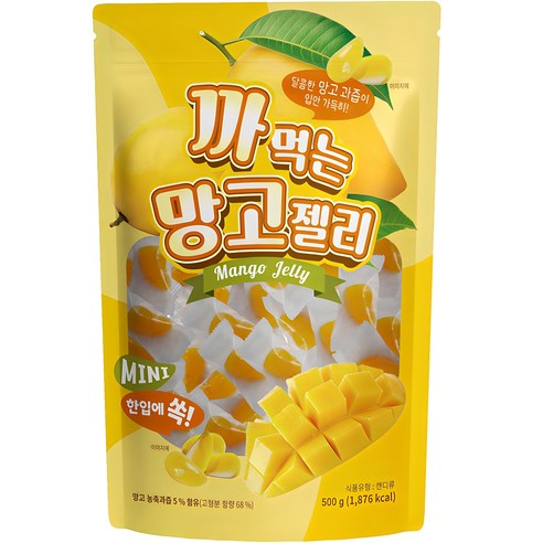 까먹는 망고젤리, 500g, 2개