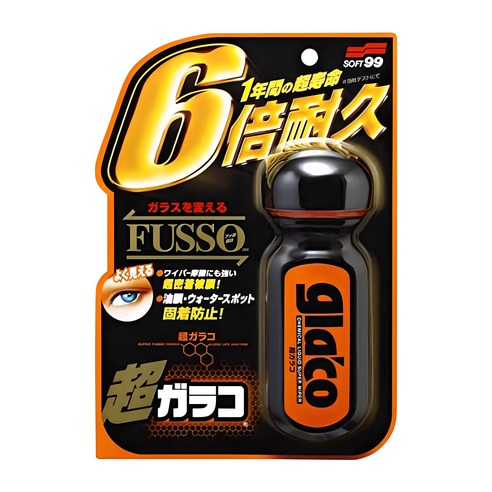 소프트99 불소피막 유리 발수 코팅제 G-19, 70ml, 1개