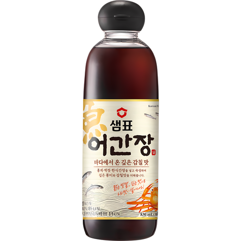 샘표 어간장, 830ml, 12개