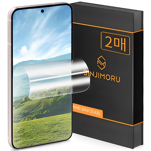 [OKㅣ강추] 신지모루 스크래치 복원 고광택 코팅 풀커버 휴대폰 액정보호필름 2p 세트 [OKNOWㅣ추천상품]