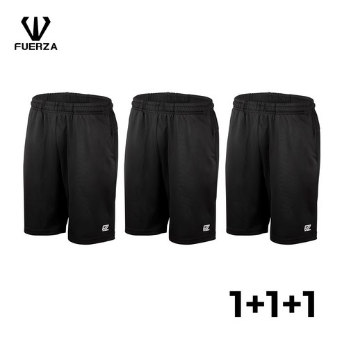훼르자 데일리 반바지(블랙) 3장세트