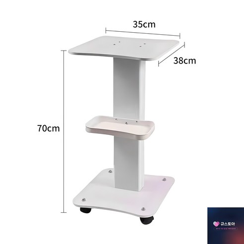 미용기기 트레이 거치대 피부관리실 카트 에스테틱 반영구 선반, 정부표준품, 하중150kg