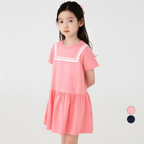 롤리트리 여아 마린스타일 원피스