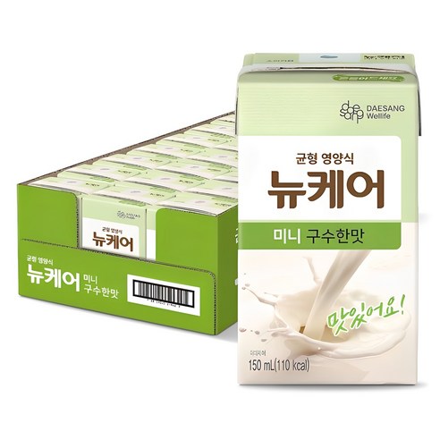 대상웰라이프 뉴케어 미니 구수한맛, 150ml, 64개