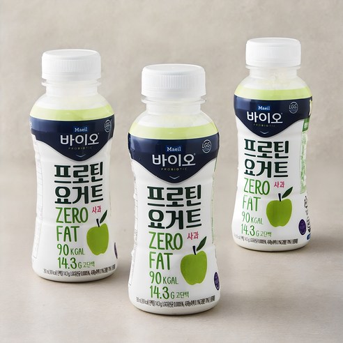 매일바이오 프로틴 요거트 사과, 260ml, 3개입, 1개