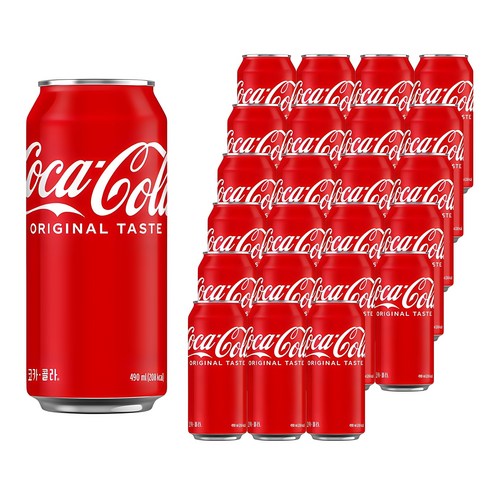 코카콜라, 490ml, 24개