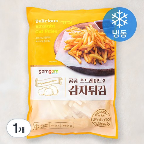 곰곰 스트레이트컷 감자튀김(냉동), 650g, 1개