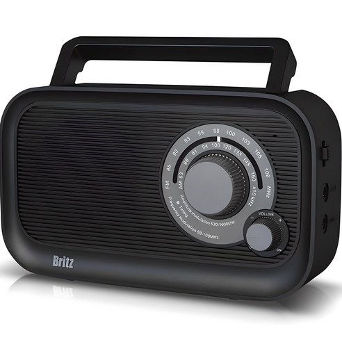 아날로그 감성을 담은 브리츠 포터블 FM AM 라디오: 휴대성과 실용성을 모두 잡다!