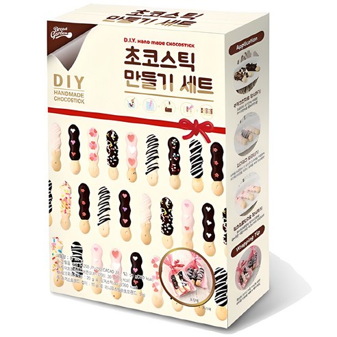 브레드가든 초코스틱 만들기세트, 6종, 1세트