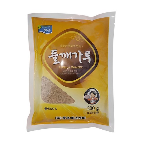 깊고 진한 들깨의 풍미, 청은 들깨가루 하나면 요리가 달라져요! (꼼꼼 후기) 들깨