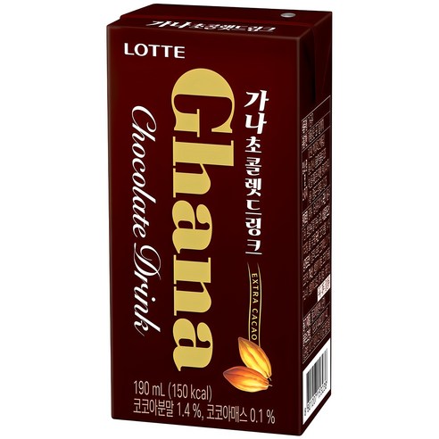 파스퇴르 저온살균 우유, 900ml, 2개 유제품/아이스크림 13 가나 초콜렛 드링크, 190ml, 24개