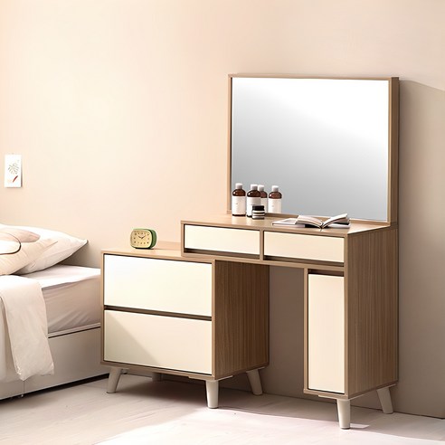 몬트 확장형 수납화장대 방문설치