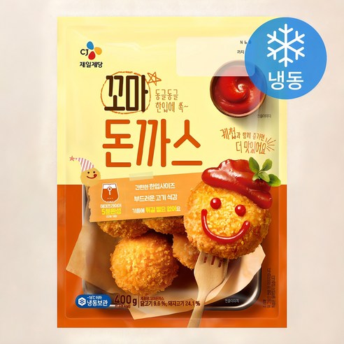 CJ 꼬마 돈까스 (냉동), 400g, 1개
냉장/냉동/간편요리 CJ 꼬마 돈까스 (냉동), 400g, 1개
냉장/냉동/간편요리
