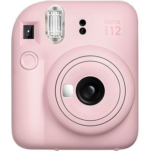 인스탁스 미니12 즉석카메라 선물세트 instax mini 12, instax mini 12(블로썸 핑크), 1개