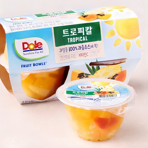 돌 후룻볼 트로피칼, 113g, 4개입, 1개
