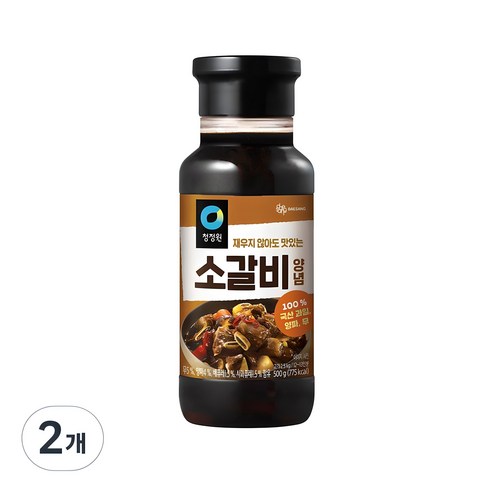 청정원의 전통 맛을 즐기는 비결: 정통 소갈비 양념