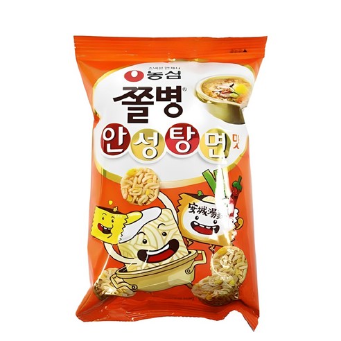 쫄병스낵 안성탕면맛, 77g, 1개