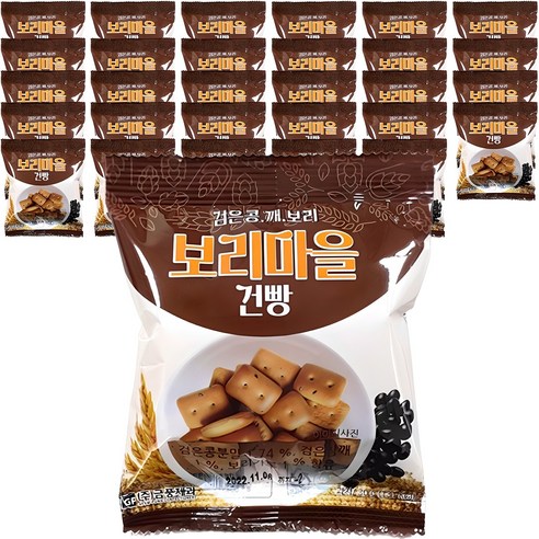 금풍제과 검은콩 깨 보리건빵, 30g, 30개 과자/초콜릿/시리얼