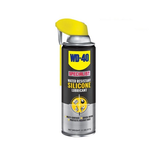 벡스 WD-40 스페셜리스트 실리콘 루브리컨트 스프레이 311g 윤활 방청제 방수 보호, 1개