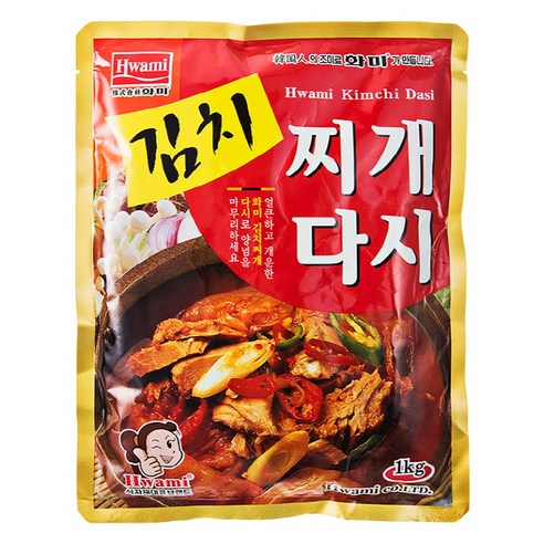 화미 김치찌개 다시, 1kg, 1개