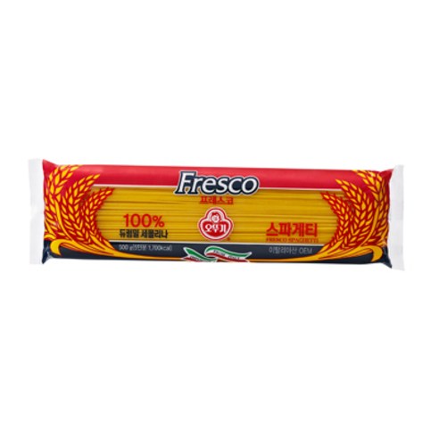 오뚜기 프레스코 스파게티는 신선하고 맛있는 파스타로 많은 사람들이 좋아하는 제품입니다.