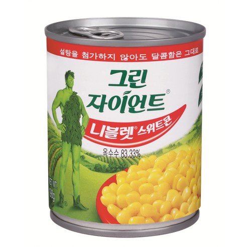 그린자이언트 니블렛 스위트콘 340g, 1개