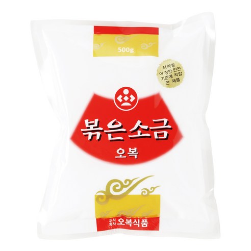 [오복] 볶은소금, 1개, 500g
