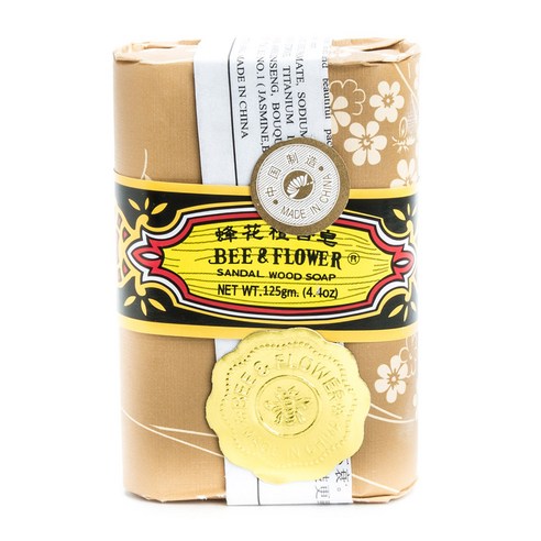 Bee & Flower 솝, 125g, 1개, SANDAL WOOD SOAP