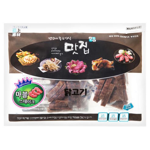 극상소재 맛집 애견간식 360g, 스테이크 닭고기, 1개