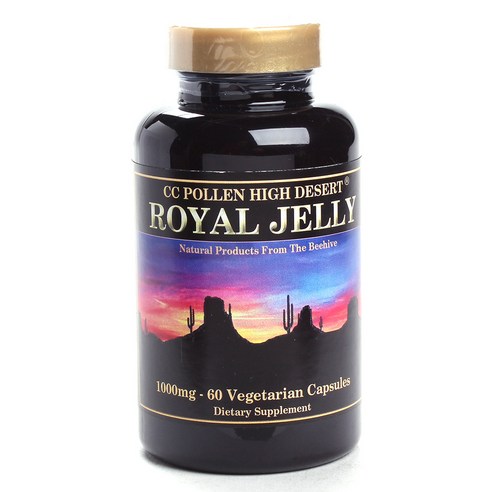 씨씨폴렌 로얄 젤리 1000mg 베지테리안 캡슐, 1개, 60정