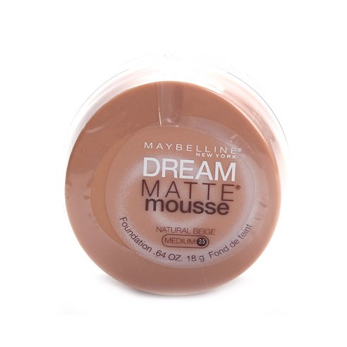 메이블린 드림 매트 무스 파운데이션 18g, Natural Beige, 1개