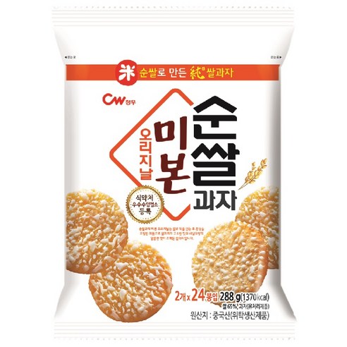 순쌀 과자 미본 오리지널, 288g, 6개 밀크쌀과자 순쌀 과자 미본 오리지널, 288g, 6개 밀크쌀과자