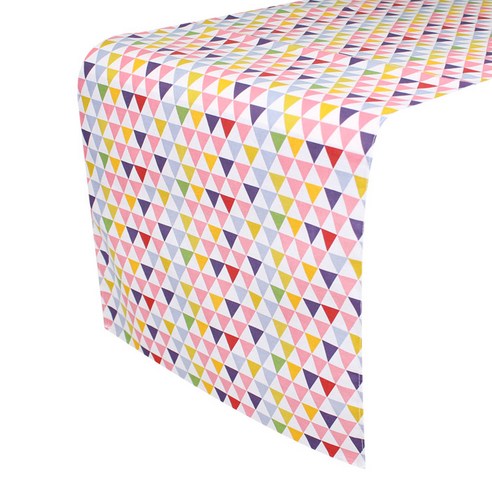 라이프스푼 테이블러너, 레인보우, 33 x 170cm